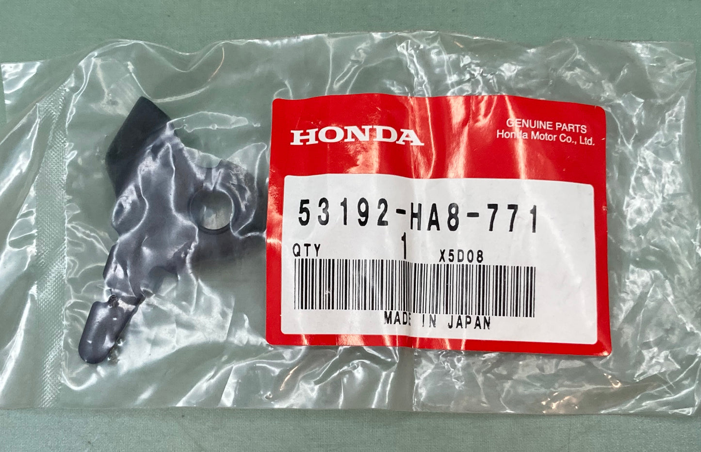 New Genuine Honda 53192-HA8-771 Lever 53192-HA8-770, 53192-HA6-000