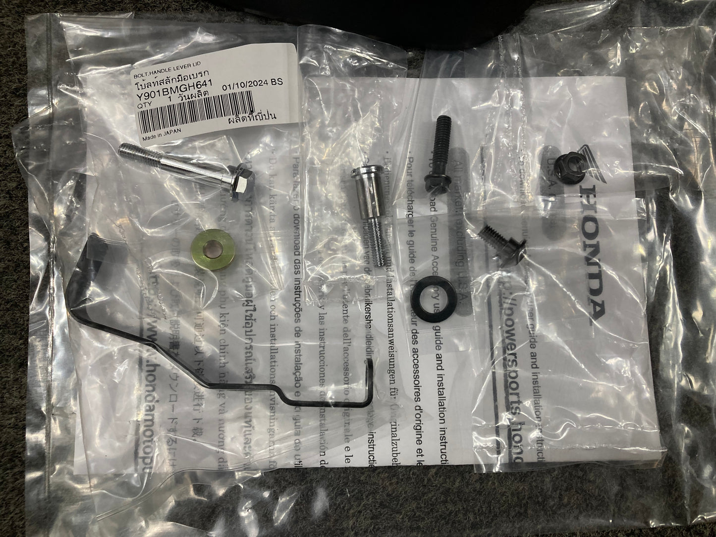 New Genuine Honda 08P70-MKP-DQ0 KIT KNUCKLE GUARD