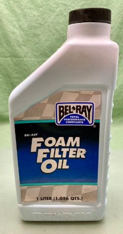 Bel-Ray AF35470609 Foam Filter Oil 1Quart New Genuine