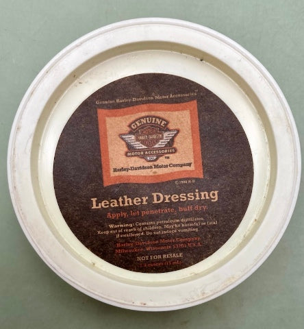 Harley Davidson 98261-91V Leather Dressing 2.5 Ounces New Genuine