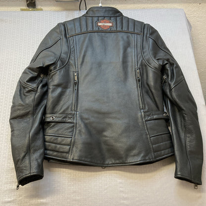 NEW GENUINE HARLEY DAVIDSON 98004-20VW SMALL Women's Leather Jacket Vanocker