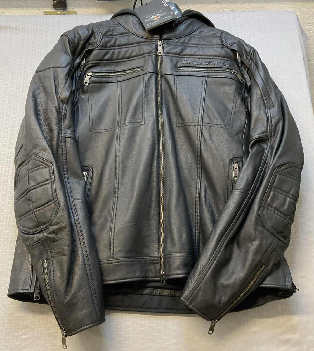 NEW GENUINE HARLEY DAVIDSON 98003-21VM XXL Auroral II 3-in-1 Leather Jacket