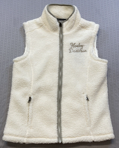 NEW GENUINE HARLEY DAVIDSON 96191-23VW XS Women's Shift Gears Sherpa Vest