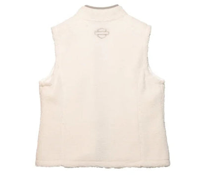 NEW GENUINE HARLEY DAVIDSON 96191-23VW LG Women's Shift Gears Sherpa Vest