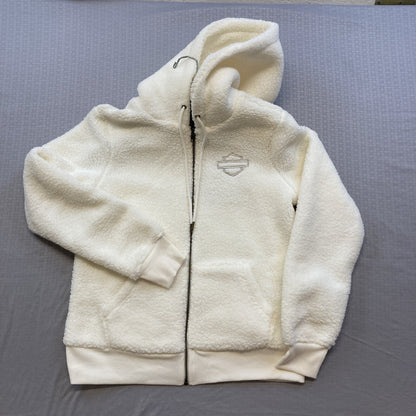 NEW GENUINE HARLEY DAVIDSON 96414-23VW LG Women's Enchanted Sherpa Knit Hoodie