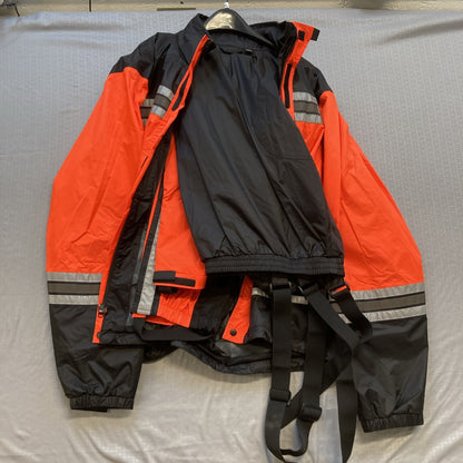 NEW GENUINE HARLEY DAVIDSON 98155-21VM SM MENS HI-VIS RAINWEAR SUIT REFLECTIVE