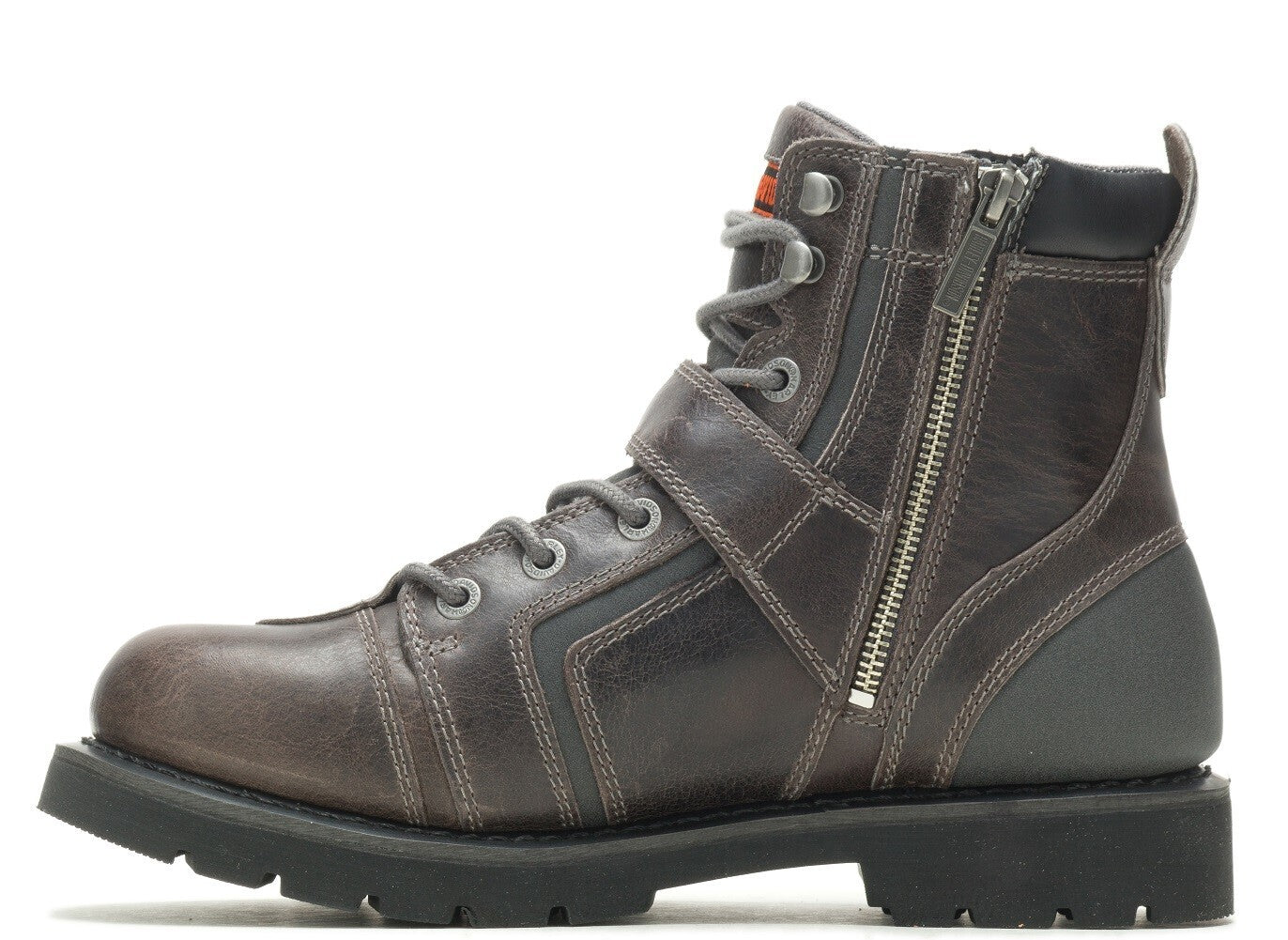 NEW GENUINE HARLEY DAVIDSON D96273 SIZE 8.5 BRAKE BUCKLE FLASH GREY