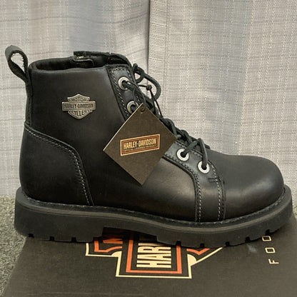 NEW GENUINE HARLEY DAVIDSON D93839 SIZE 8 MEN'S HANNON 5" BLACK BOOTS