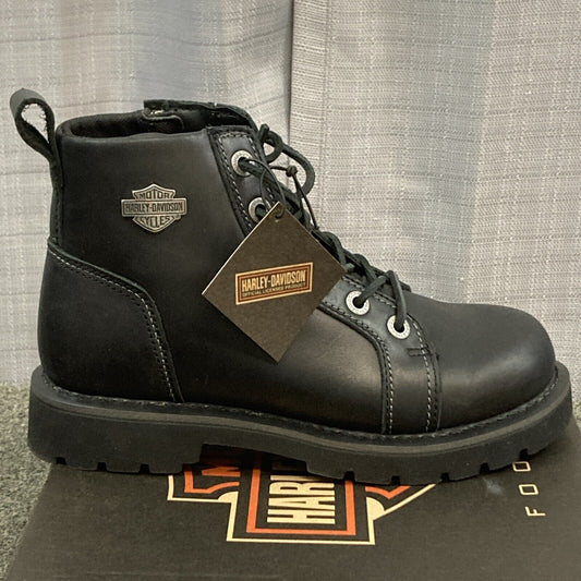 NEW GENUINE HARLEY DAVIDSON D93839 SIZE 8 MEN'S HANNON 5" BLACK BOOTS