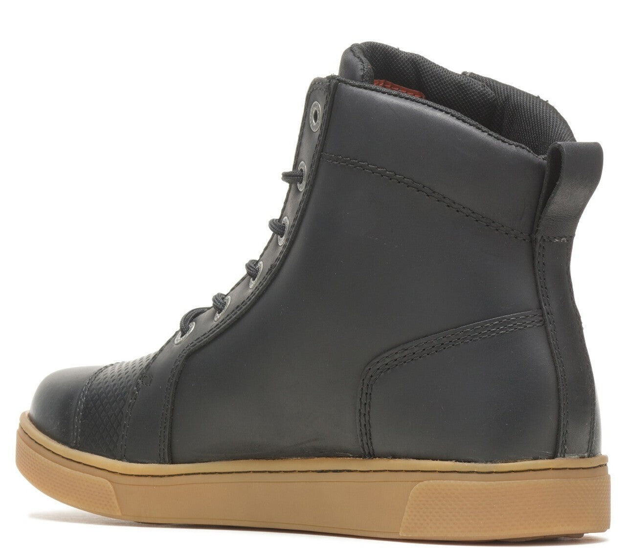 NEW HARLEY DAVIDSON D96260 SIZE 8 MEN'S BREMAN BLACK 4.5" SNEAKER BOOTS