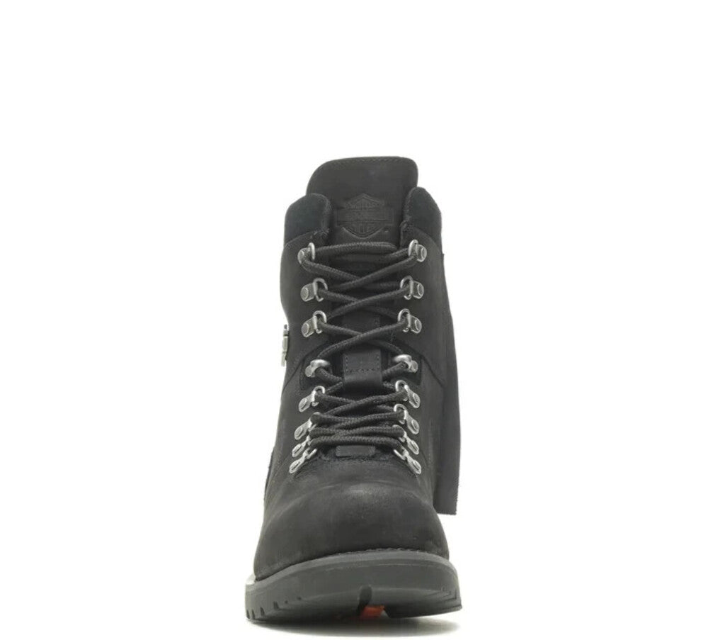 NEW GENUINE HARLEY DAVIDSON D96239 SIZE 8 BLACK BANNACK 8" Leather Riding Boot