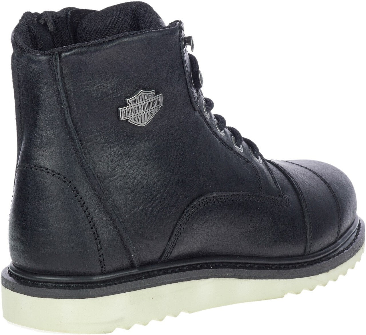 NEW GENUINE HARLEY DAVIDSON D93777 SIZE 8.5 Hagerman 5" Seam Black Leather Boots