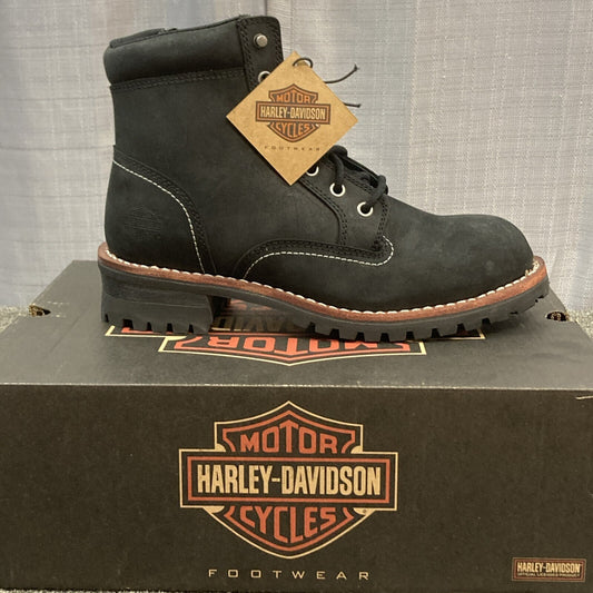 NEW GENUINE HARLEY DAVIDSON D96266 SIZE 10.5 MEN BENTLER 6" BLK MOTORCYCLE BOOTS