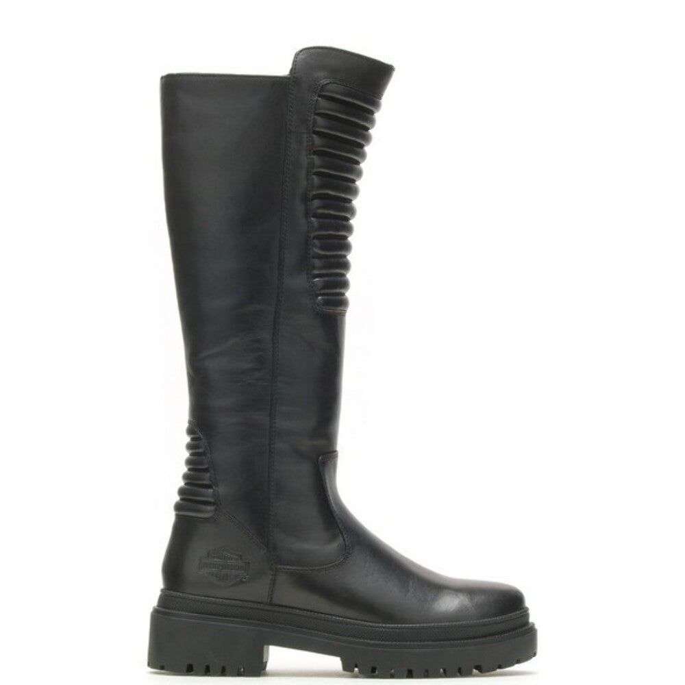 NEW GENUINE HARLEY DAVIDSON D87216 SIZE 8 Kamton 13.5-Inch Women's Black Boots