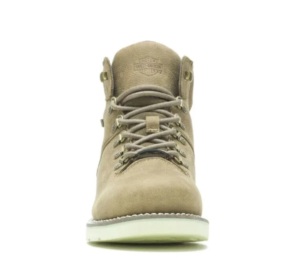 NEW GENUINE HARLEY DAVIDSON D87234 SIZE 6 Denway 4" Beige Women's Riding Boots