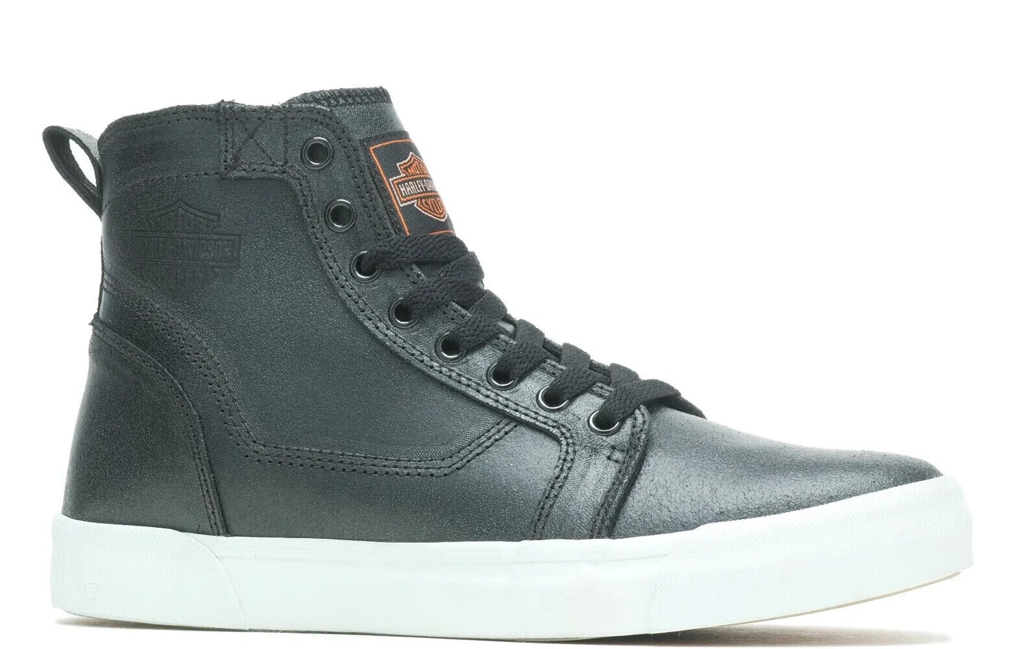 NEW GENUINE HARLEY DAVIDSON D71009 SIZE 11.5 Delmont DE Black Sneakers