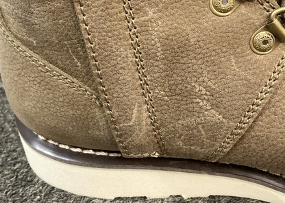 NEW HARLEY DAVIDSON D96249 SIZE 8 MEN'S DENWAY 5" BEIGE LEATHER RIDING BOOTS