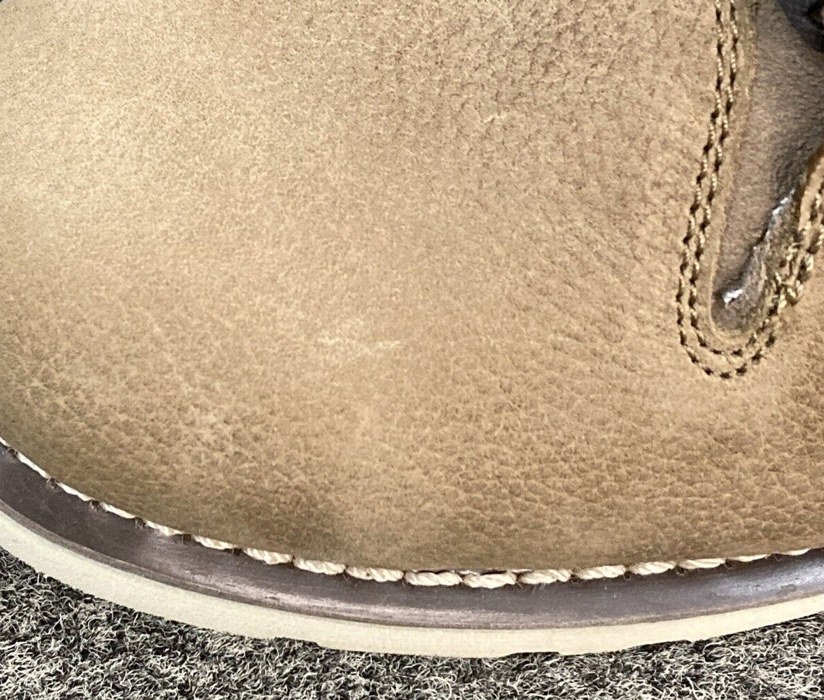 NEW HARLEY DAVIDSON D96249 SIZE 8 MEN'S DENWAY 5" BEIGE LEATHER RIDING BOOTS