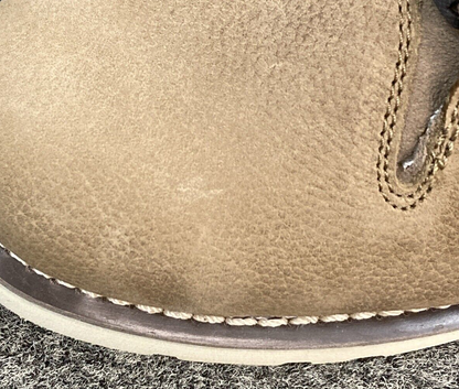 NEW HARLEY DAVIDSON D96249 SIZE 8 MEN'S DENWAY 5" BEIGE LEATHER RIDING BOOTS