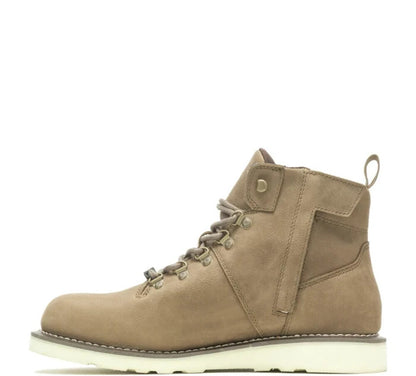 NEW HARLEY DAVIDSON D96249 SIZE 8 MEN'S DENWAY 5" BEIGE LEATHER RIDING BOOTS