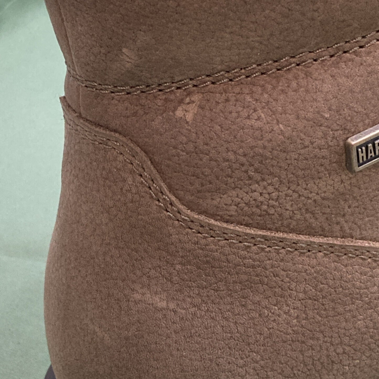 NEW HARLEY DAVIDSON D96249 SIZE 11 MEN'S DENWAY 5"  BEIGE LEATHER RIDING BOOTS