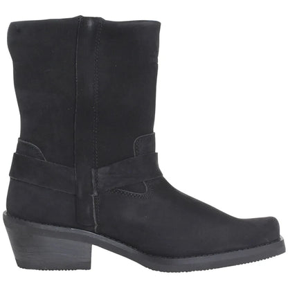 NEW HARLEY DAVIDSON D87243 SIZE 6 WOMEN'S KORSEN BLACK 7" FASHION HARNESS BOOTS