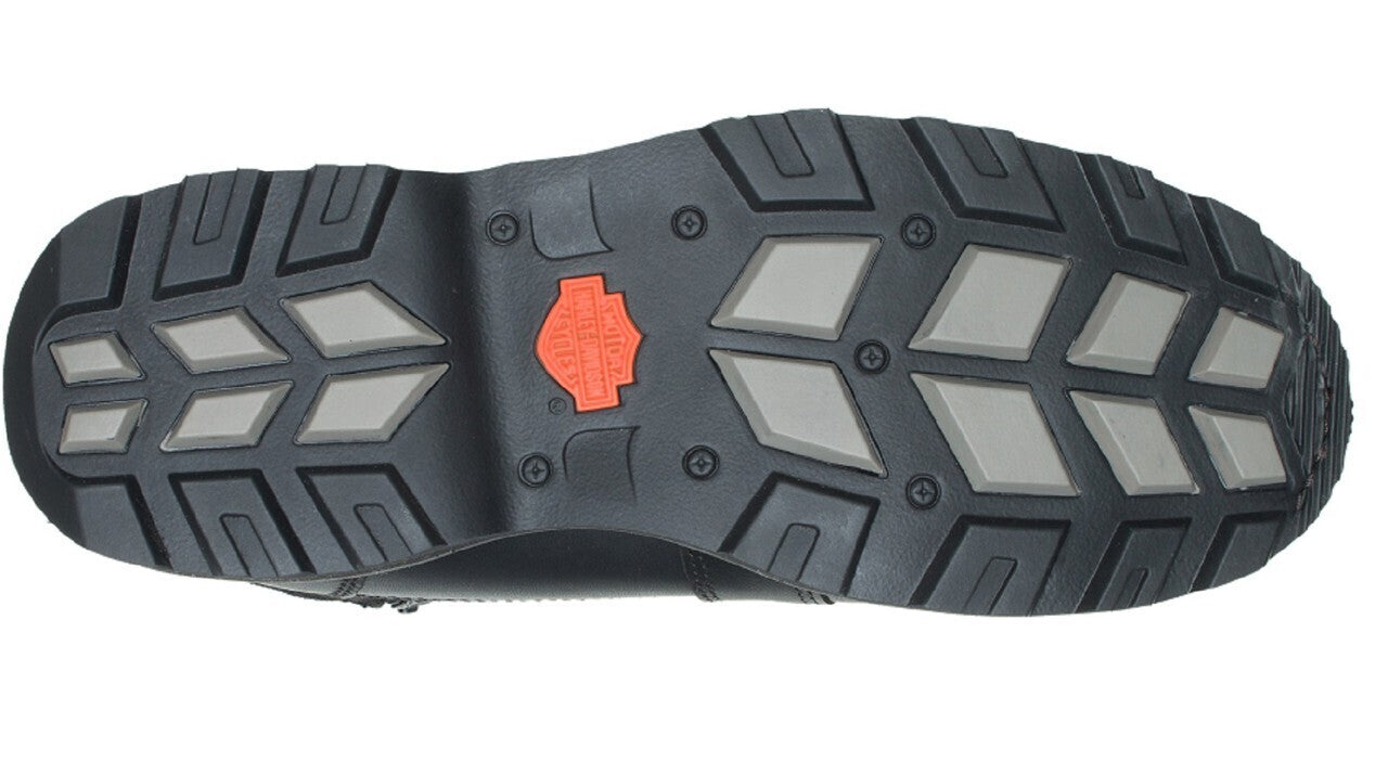 NEW HARLEY DAVIDSON D93681 SIZE 8 MEN'S BONHAM SAFETY TOE BLK MOTORCYCLE BOOTS