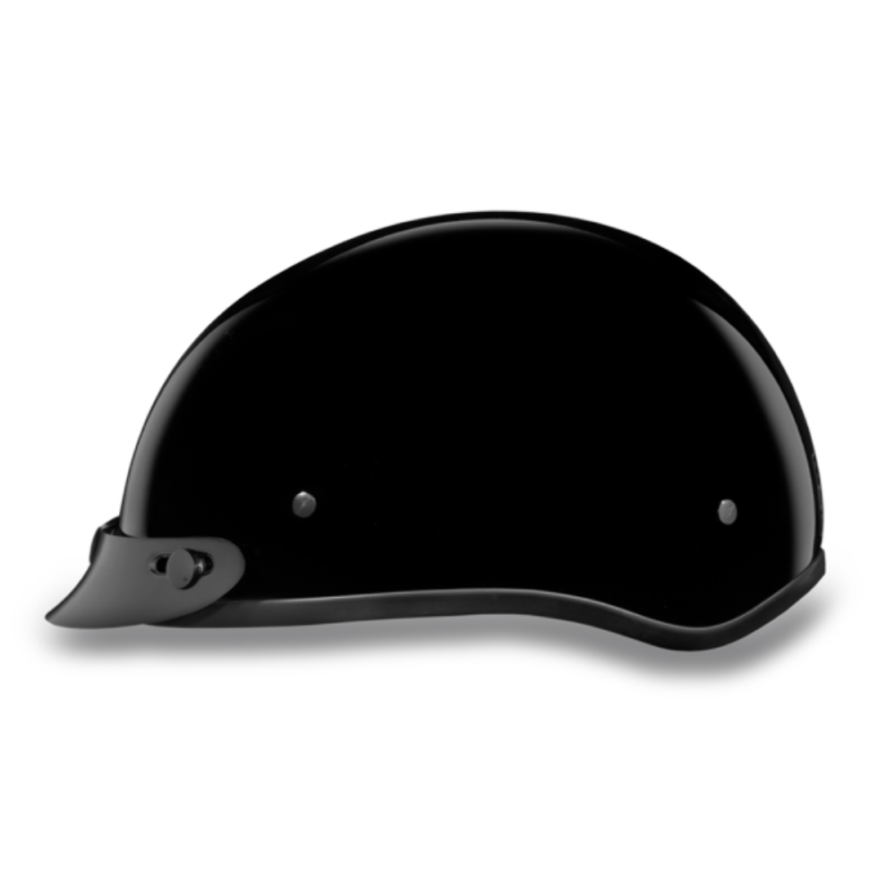 NEW DAYTONA HELMETS D1-ANS-3XL DOT  SKULL CANDY W/O VISOR HI-GLOSS BLACK HELMET