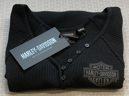 NEW GENUINE HARLEY DAVIDSON 96700-23VW MED Women's Creed Club Tee Knit Black