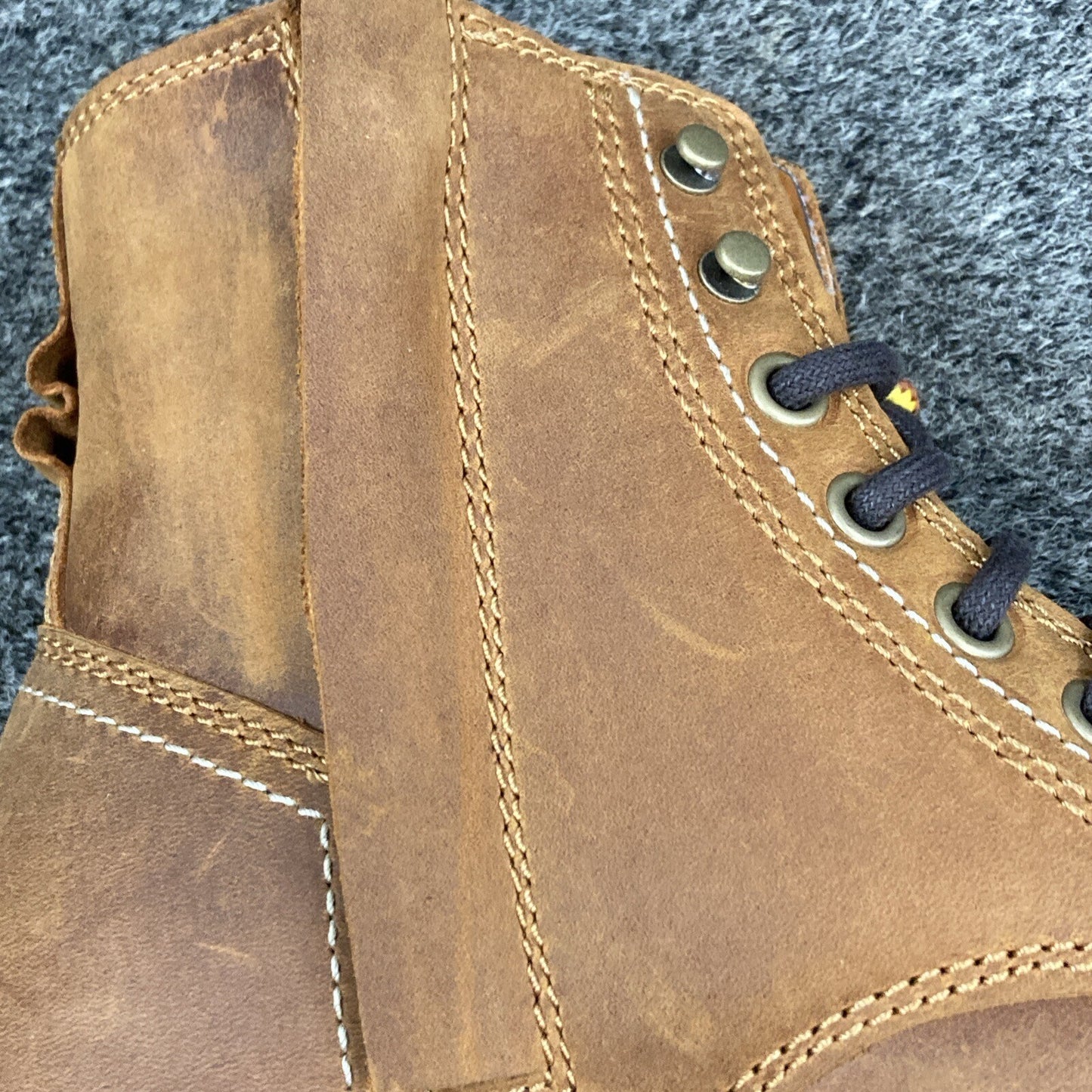 NEW HARLEY DAVIDSON D87237 SIZE 6 WOMEN'S BENTLER 5" BROWN MOTORCYCLE BOOTS