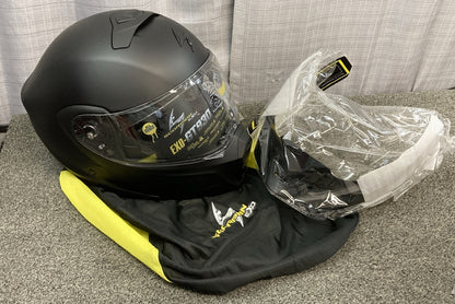 NEW SCORPION EXO 75-2028M EXO-GT930 EXO-Com Modular Helmet Matte Black M