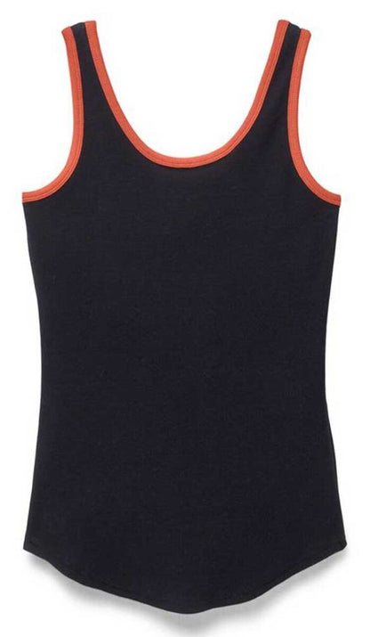 NEW GENUINE HARLEY DAVIDSON 96609-22VW WOMEN'S MEDIUM TANK TOP KNIT BLACK