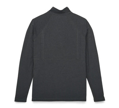 NEW GENUINE HARLEY DAVIDSON 96320-22VM MEN'S SMALL TEE KNIT HEATHER GREY LS