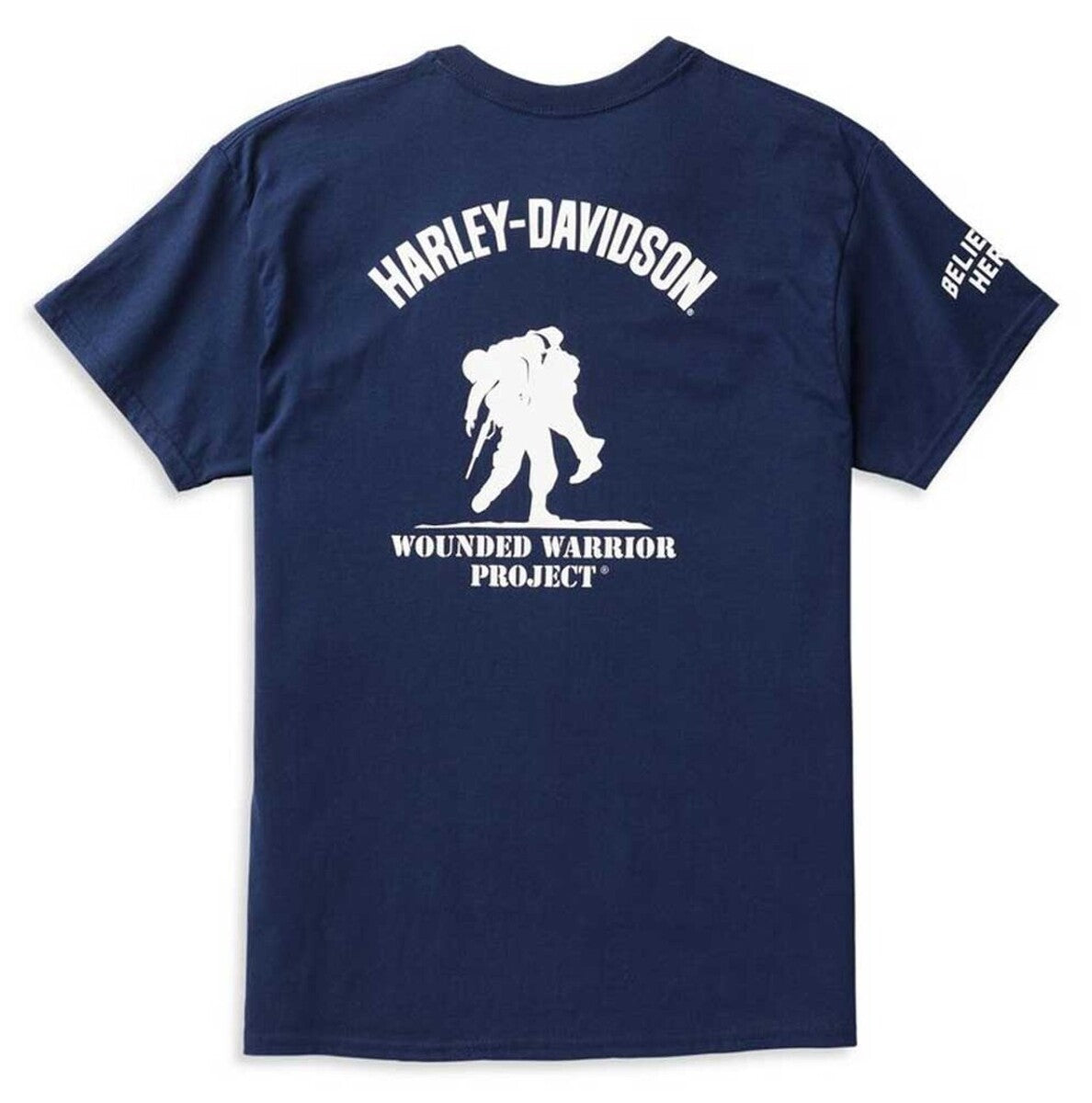 NEW HARLEY DAVIDSON 96355-22VM Men's Wounded Warrior Project Freedom Tee SMALL