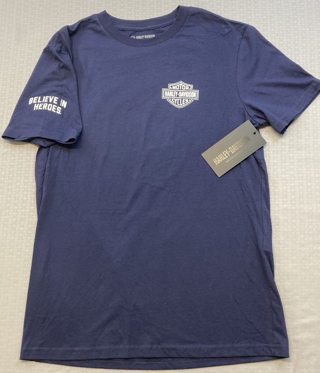 NEW HARLEY DAVIDSON 96355-22VM Men's Wounded Warrior Project Freedom Tee MEDIUM