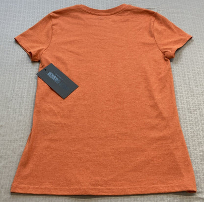 NEW GENUINE HARLEY DAVIDSON 96658-22VW SMALL TEE KNIT HEATHER ORANGE