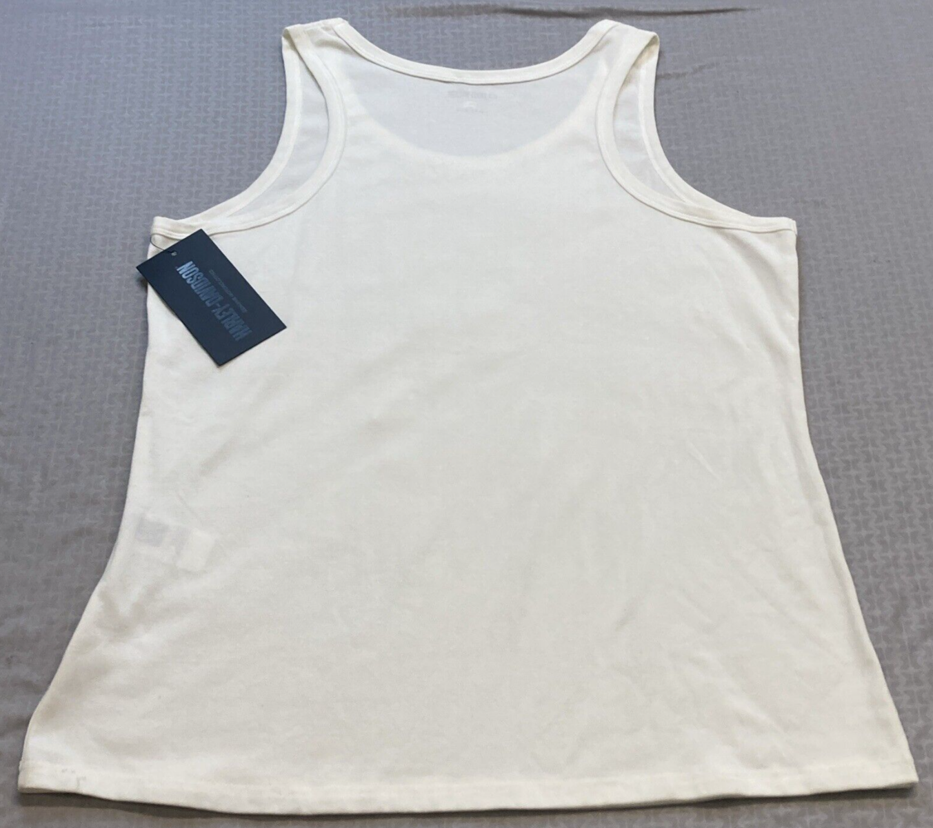 NEW GENUINE HARLEY DAVIDSON 99109-22VW 1W TANK KNIT OFF WHITE Ultra Classic #1