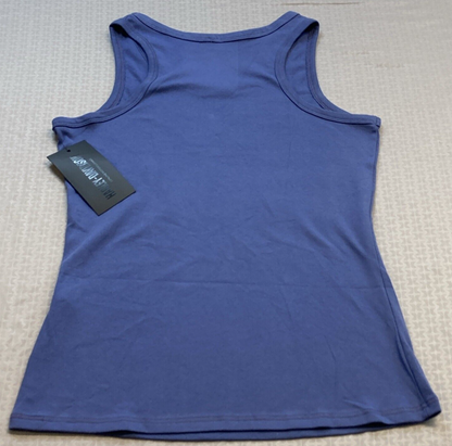 NEW GENUINE HARLEY DAVIDSON 96649-22VW WOMEN'S LARGE TANK KNIT BLUE Bar & Shield