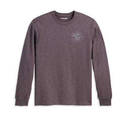 NEW GENUINE HARLEY DAVIDSON 96081-23VM MEN'S 3XL TEE KNIT DARK GREY