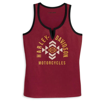 NEW GENUINE HARLEY DAVIDSON 96213-23VW XSMALL TANK KNIT RED Call Of The Wild