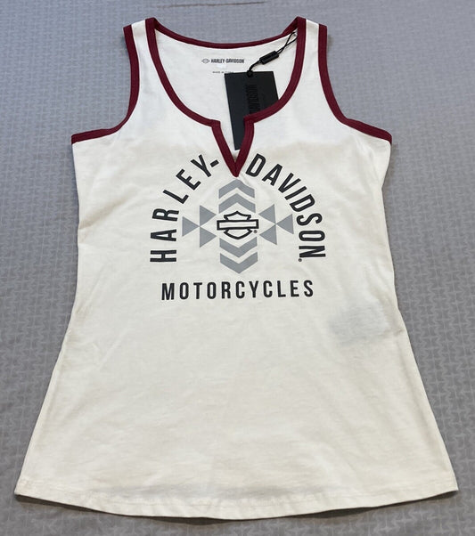 NEW GENUINE HARLEY DAVIDSON 96211-23VW WOMEN'S 2XL TANK KNIT OFF WHITE
