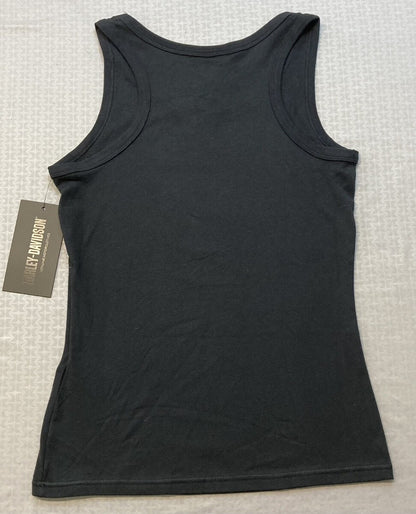 NEW HARLEY DAVIDSON 99108-22VW M Women's Ultra Classic #1 Rib Tank BLACK