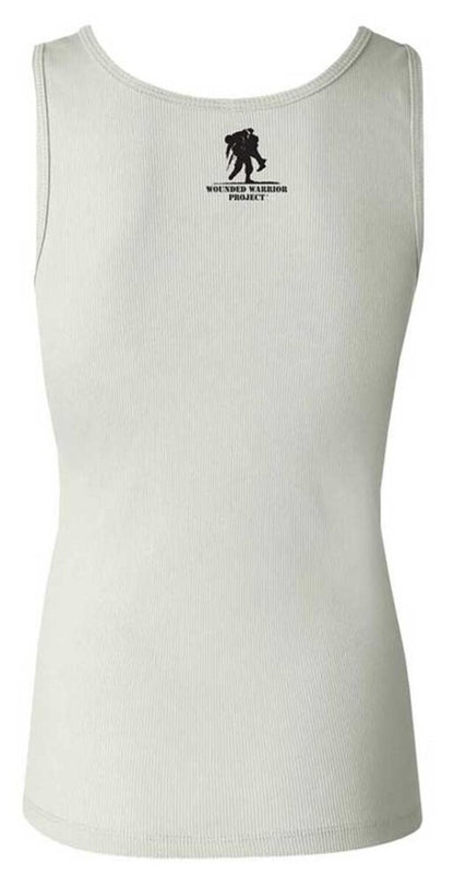 NEW HARLEY DAVIDSON 96474-22VW Women's Wounded Warrior Project Tank OFF WHITE S