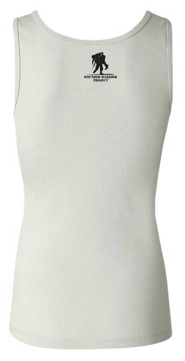 NEW HARLEY DAVIDSON 96474-22VW Women's Wounded Warrior Project Tank OFF WHITE M