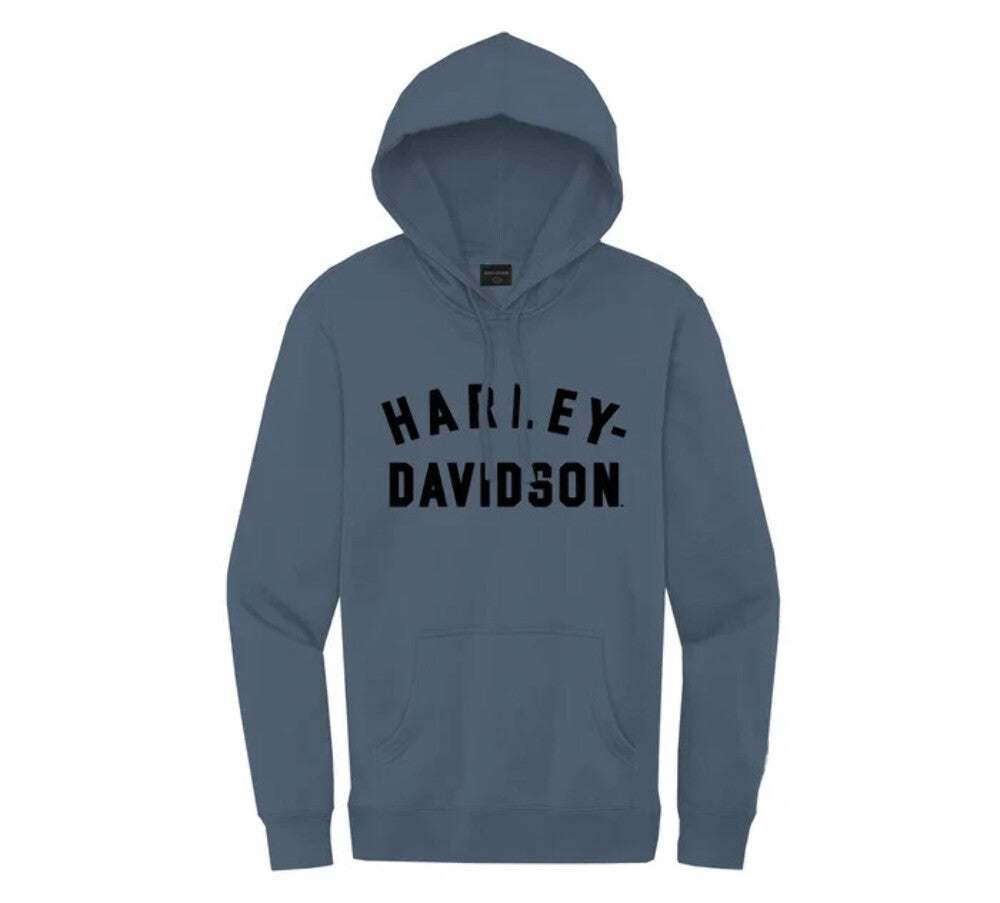 NEW HARLEY DAVIDSON 96411-23VW WOMEN'S MED HOODIE KNIT BLUE Custom Racer