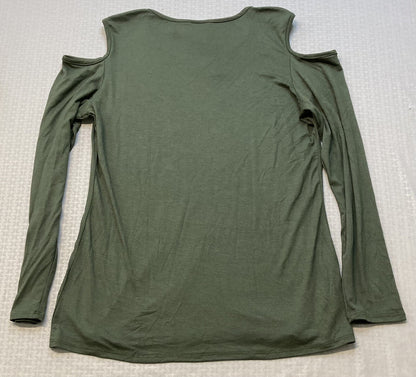 NEW HARLEY DAVIDSON HT4693OLG WOMEN'S LARGE HOUR OF REPRISAL L/S OLIVE GREEN