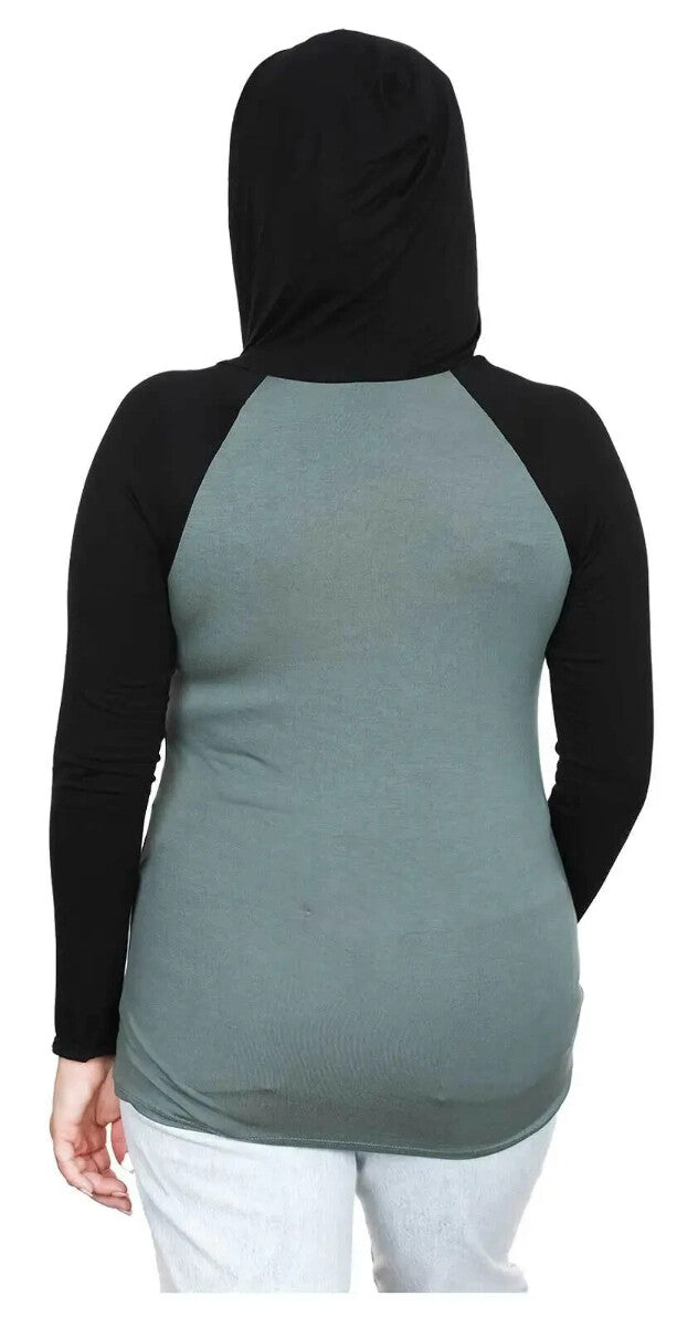 NEW GENUINE HARLEY DAVIDSON HT4726OLG  2XL Eagle Has Landed Hooded L/S Shirt