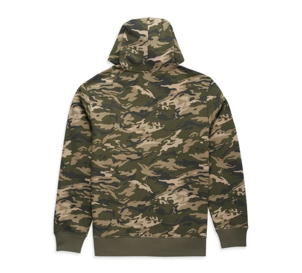 NEW GENUINE HARLEY DAVIDSON 96034-23VM MEN'S SMALL HOODIE KNIT CAMOUFLAGE