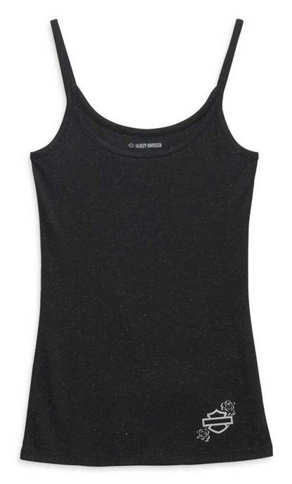 NEW Harley-Davidson 96471-23VW Womens Bonded Fashion Skinny Strap Tank Black 2XL