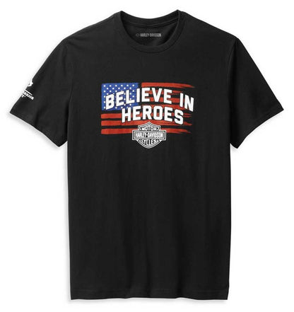 NEW GENUINE HARLEY DAVIDSON 96353-22VM Men's WWP Independence Tee S